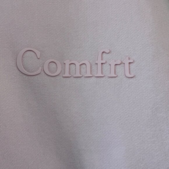 COMFRT Powder Pink Hoodie Girls S 7-8 Kids Soft Oversized Pullover Sweatshirt - Picture 4 of 11